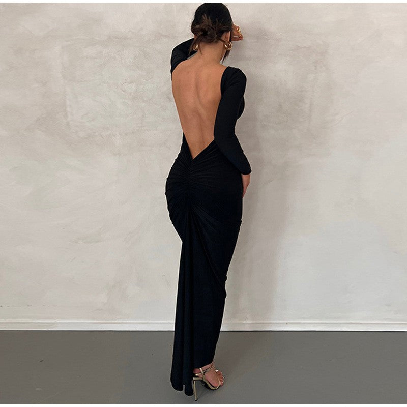 Abito backless Gilda