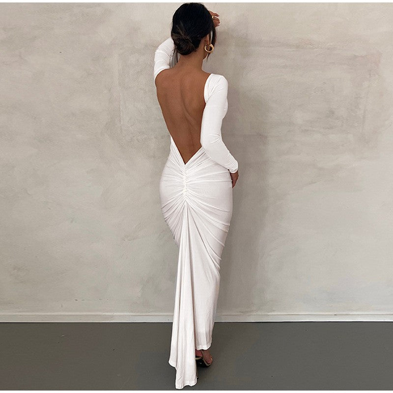 Abito backless Gilda