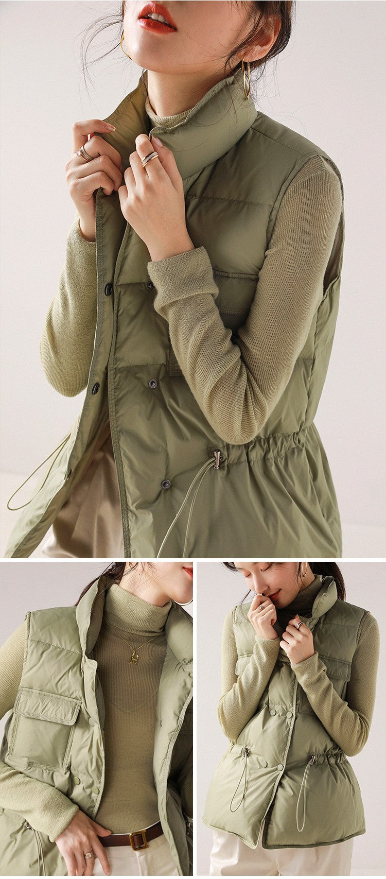 Piumino Smanicato Aminta