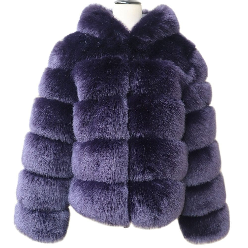 Pelliccia cappuccio Elodie