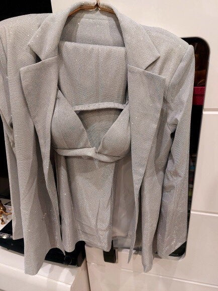 Tailleur Lurex Esmeraldha