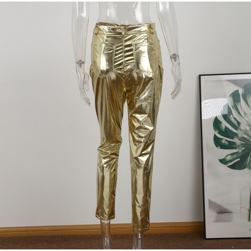 Pants metalizzato Rwita