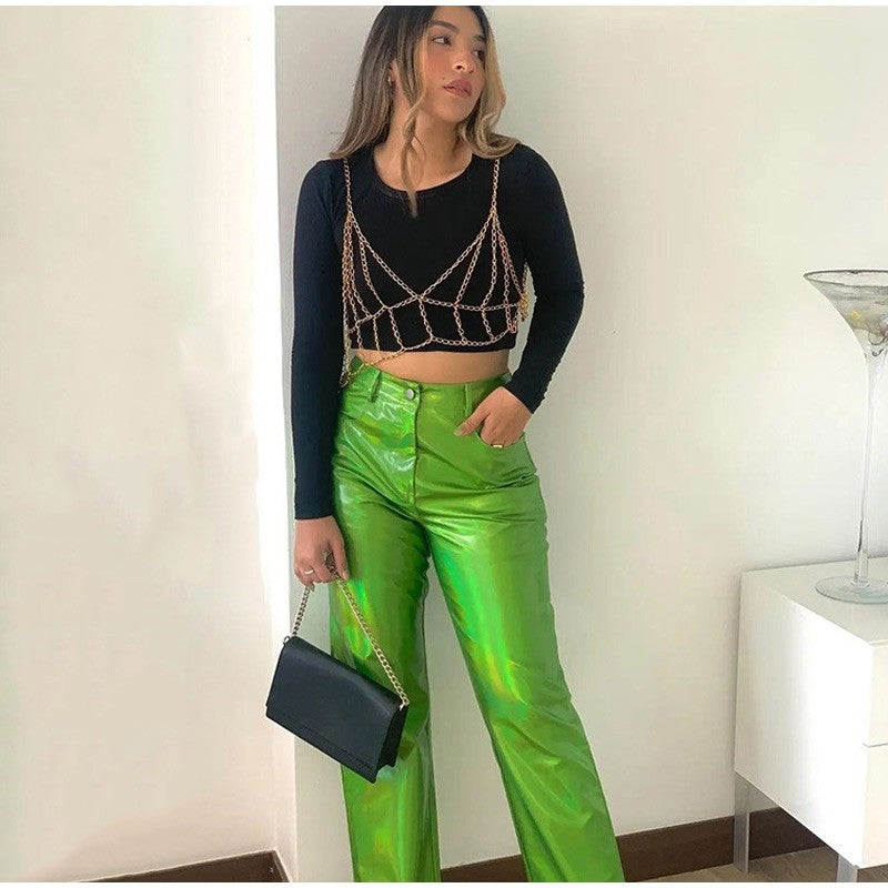 Pants metalizzato Rwita