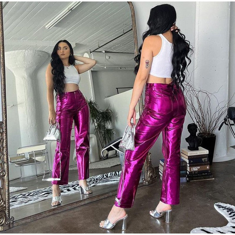 Pants metalizzato Rwita