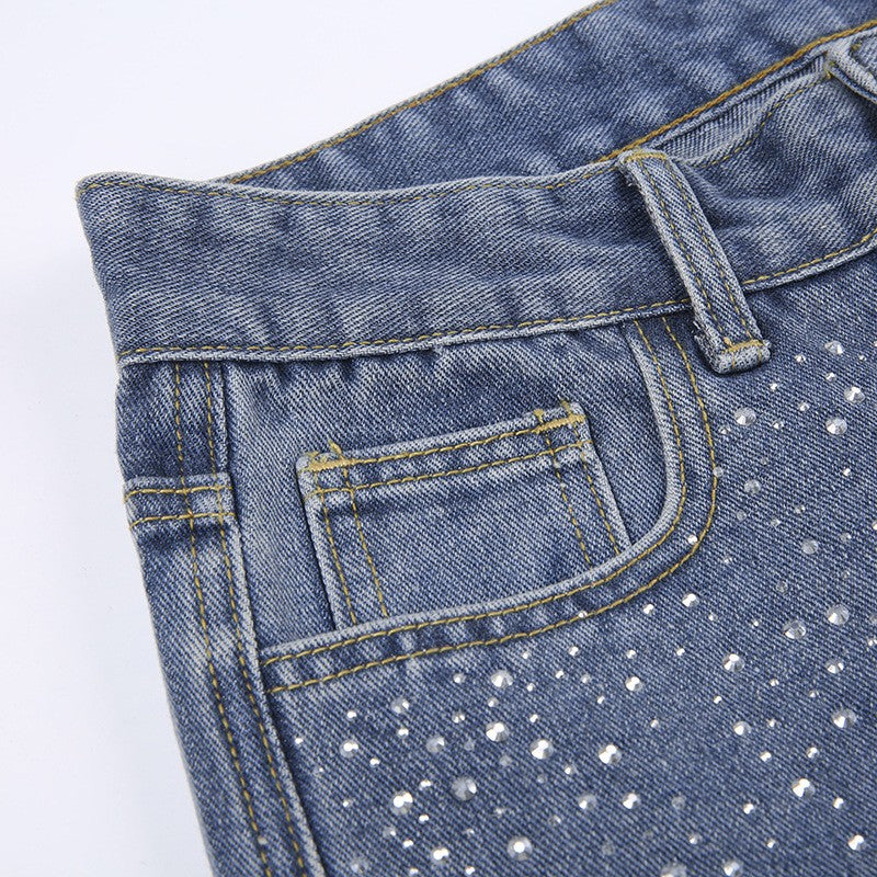 Jeans strass Fravany