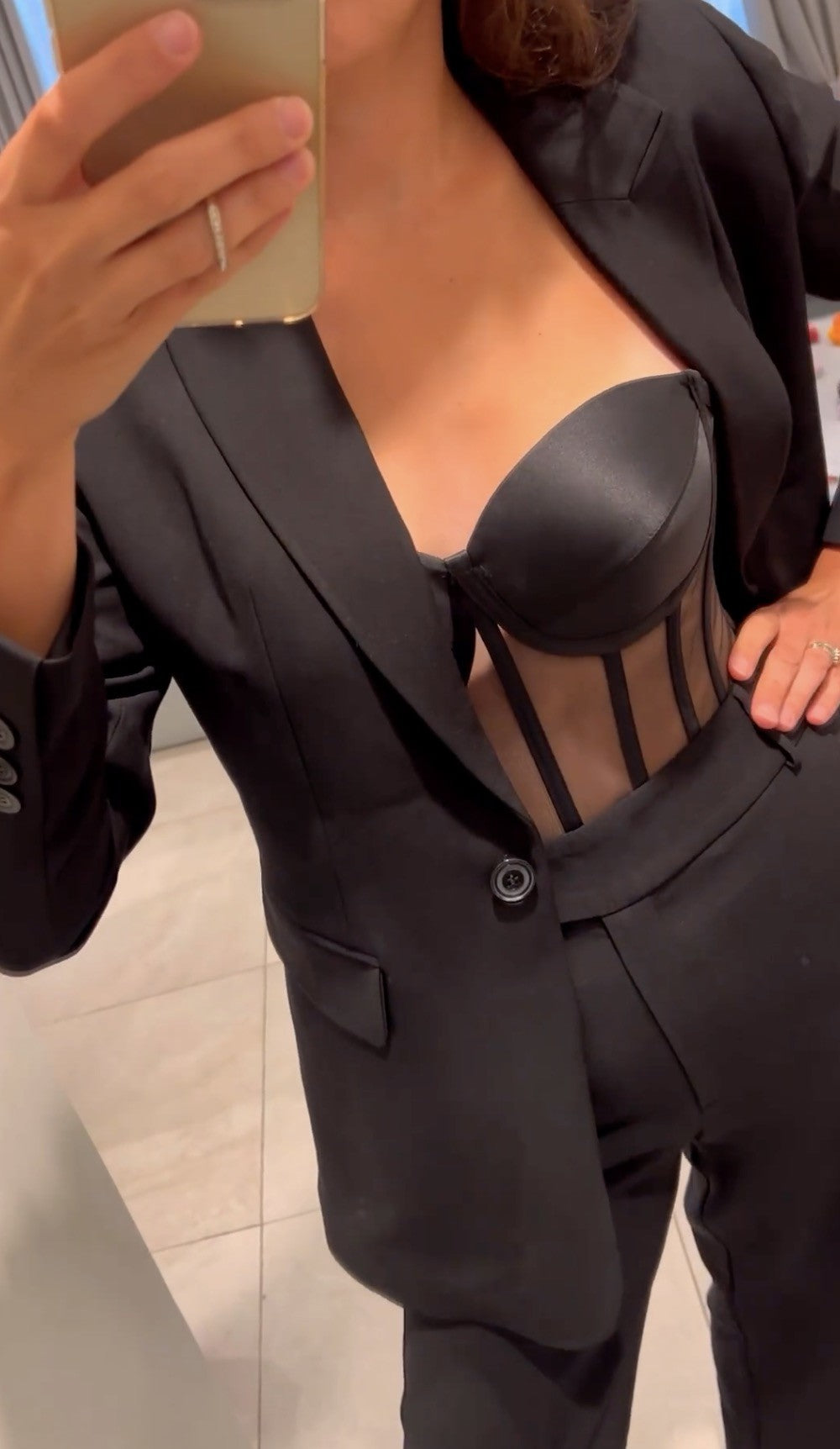 Tailleur black Ju