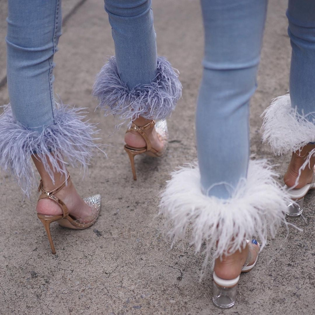 Top + jeans piume Frica