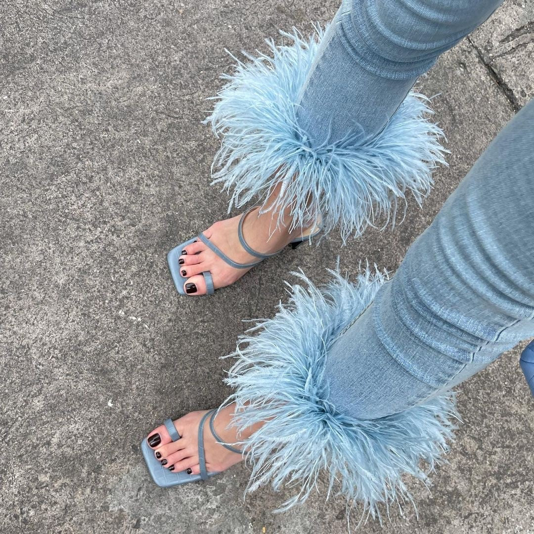 Top + jeans piume Frica