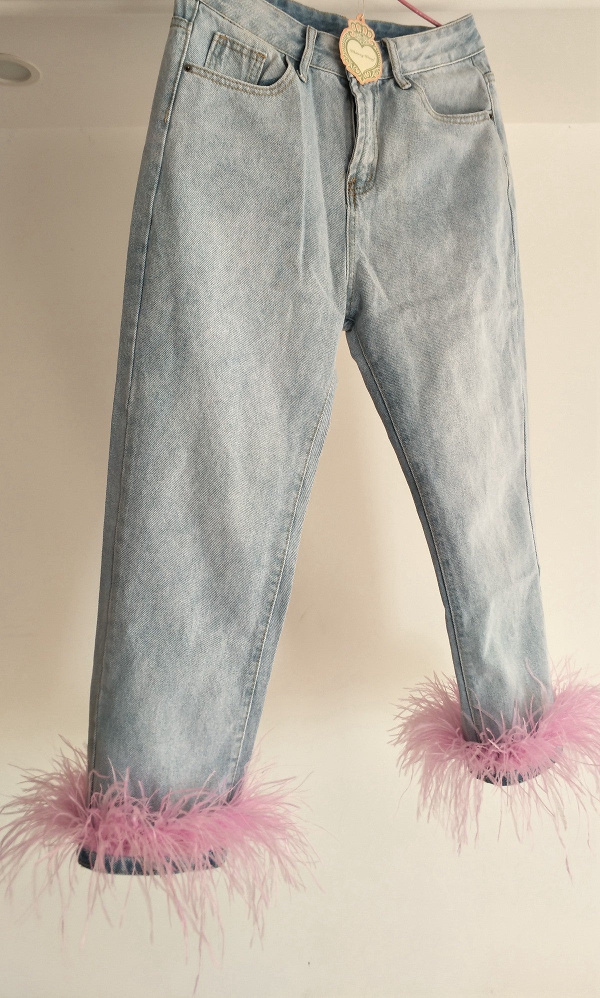 Top + jeans piume Frica