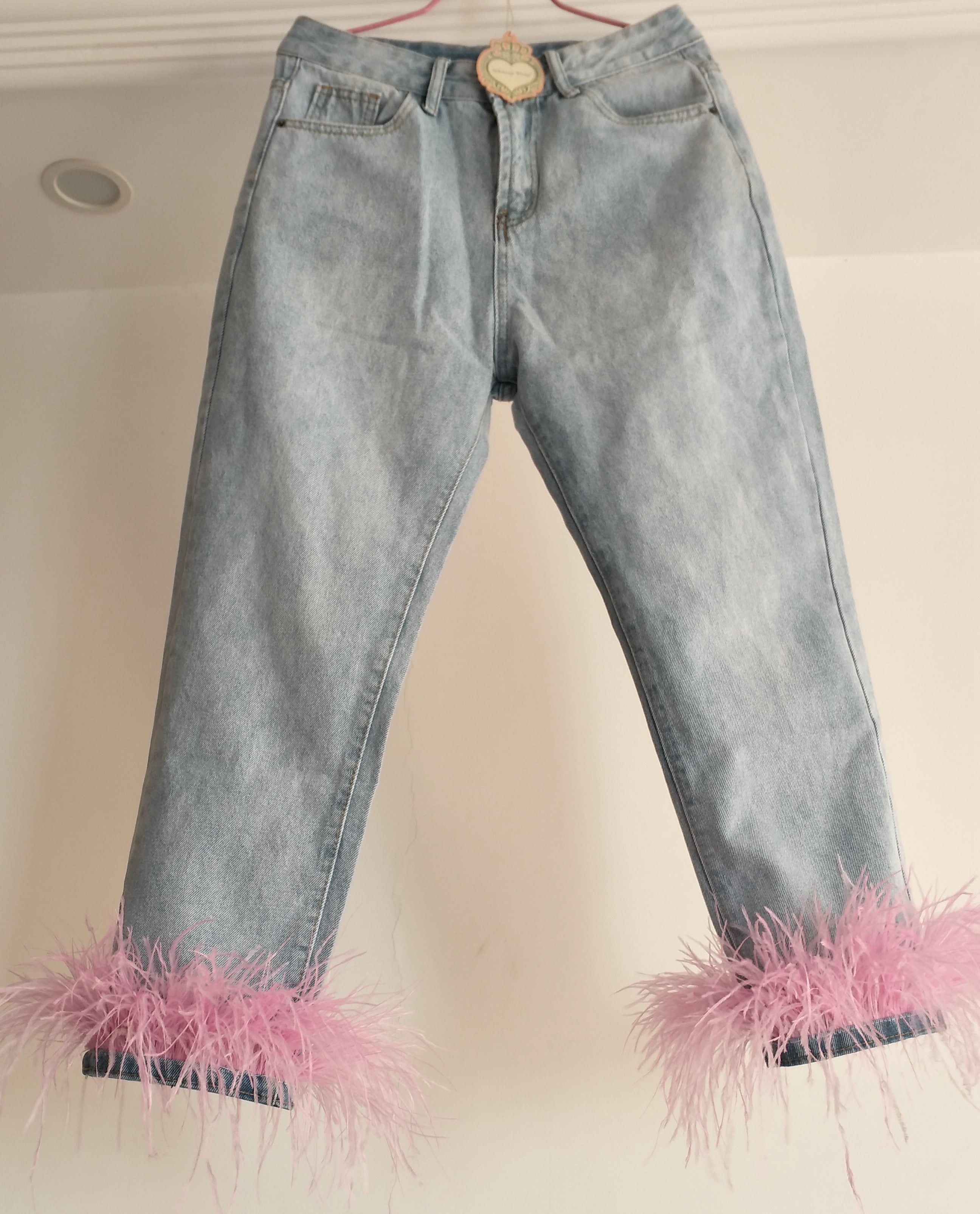 Top + jeans piume Frica