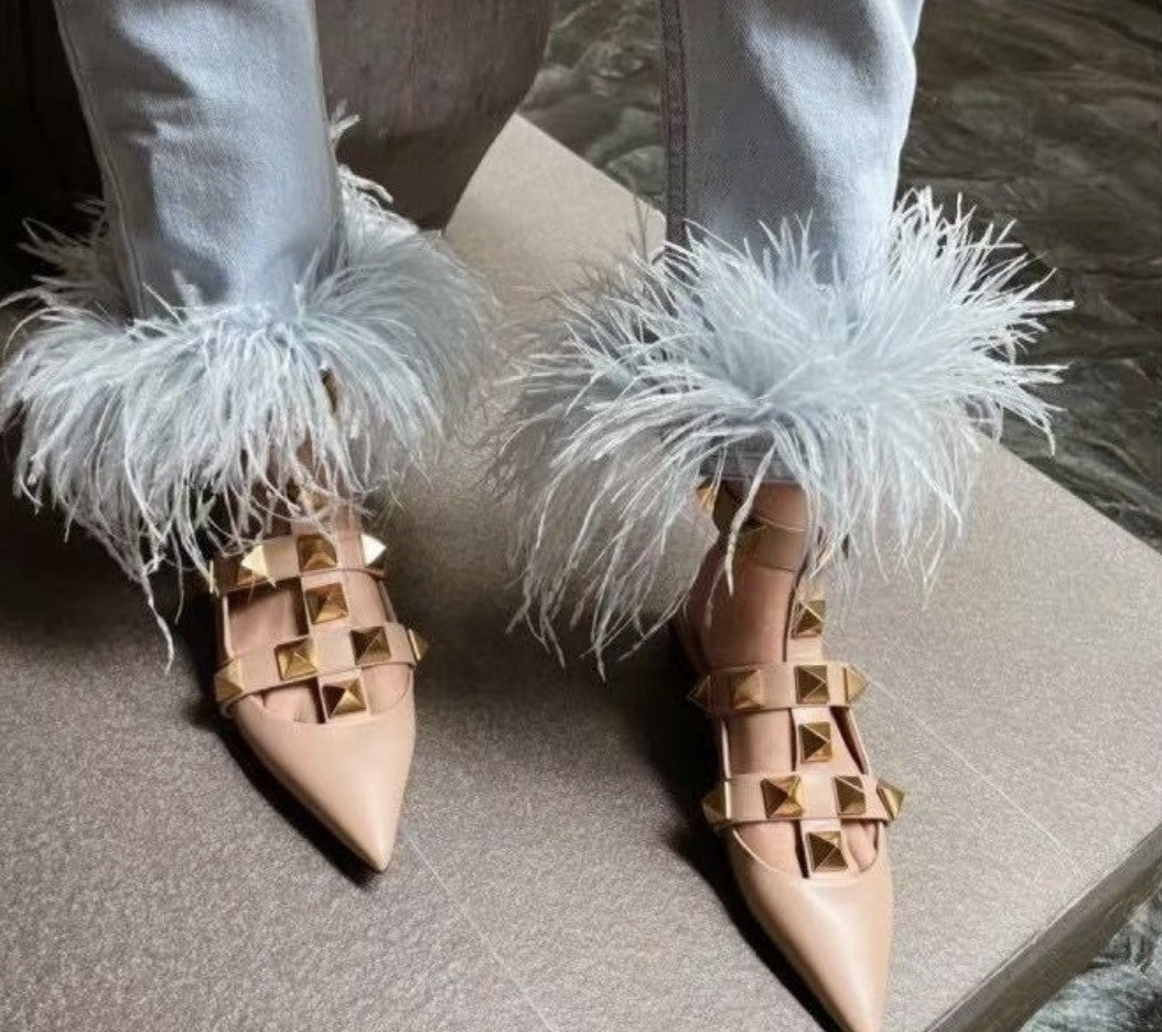 Top + jeans piume Frica