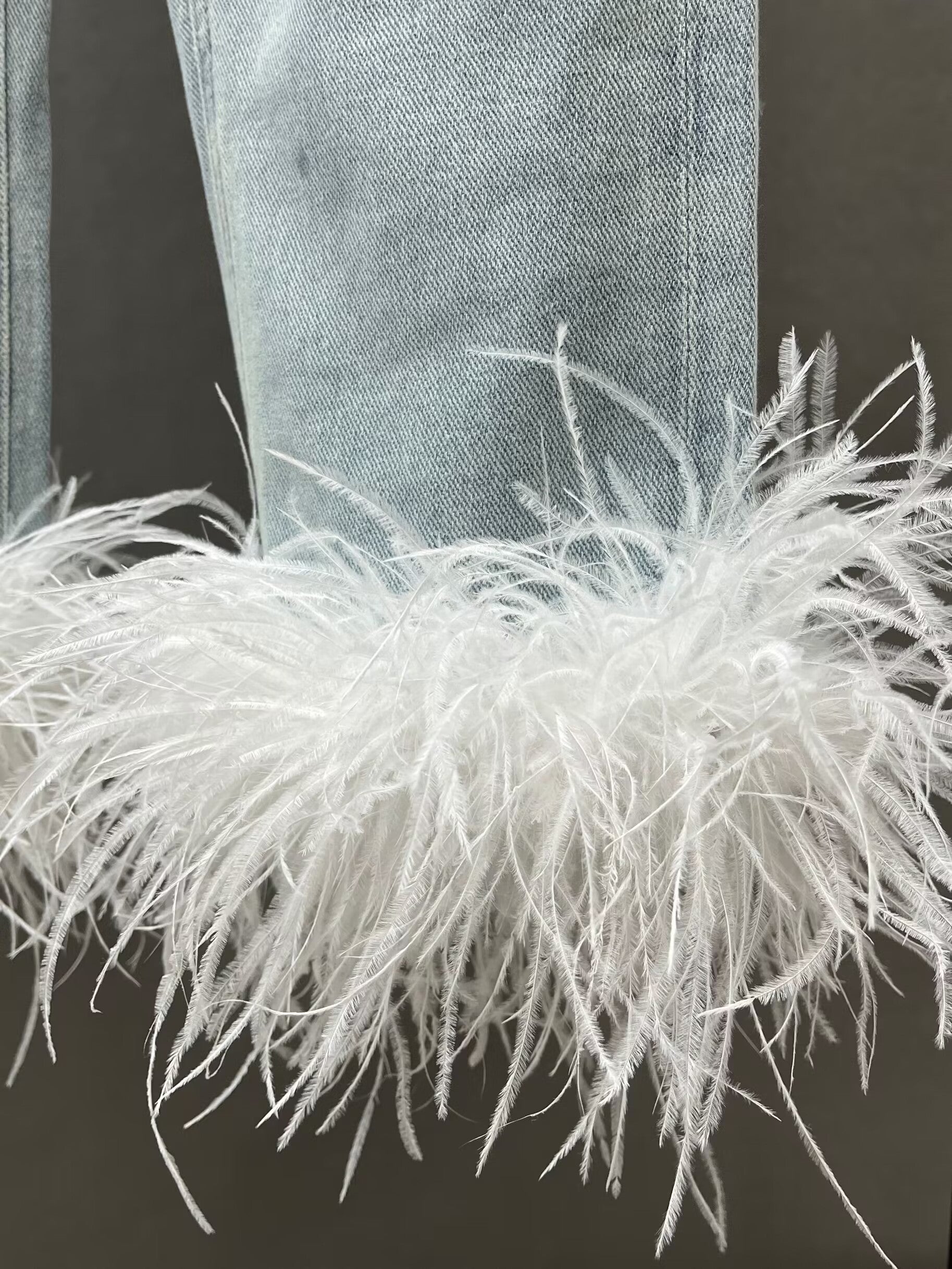 Top + jeans piume Frica