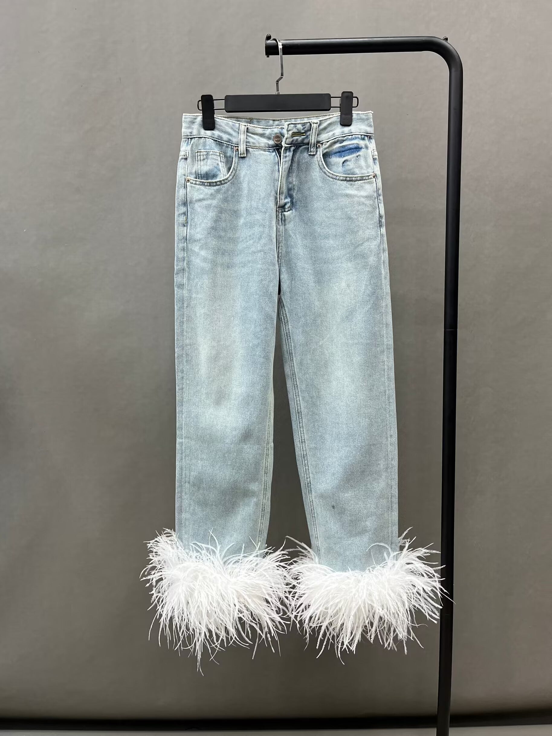 Top + jeans piume Frica