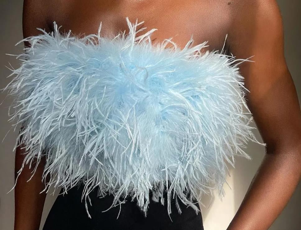 Top + jeans piume Frica