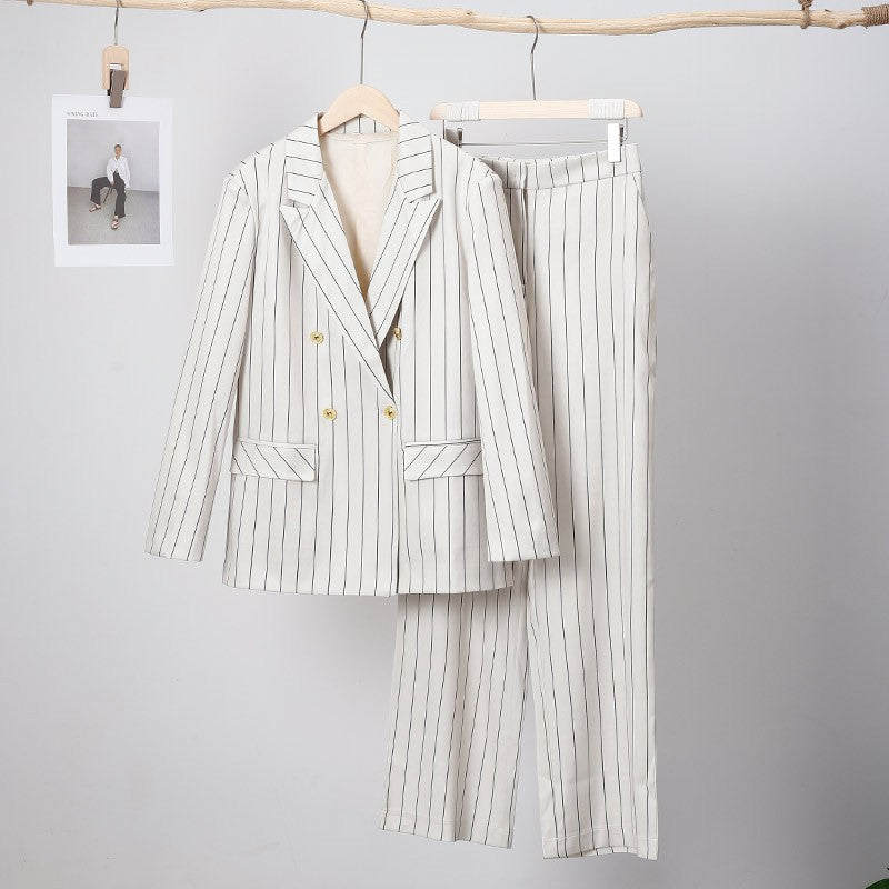 Completo tailleur gessato Lilp