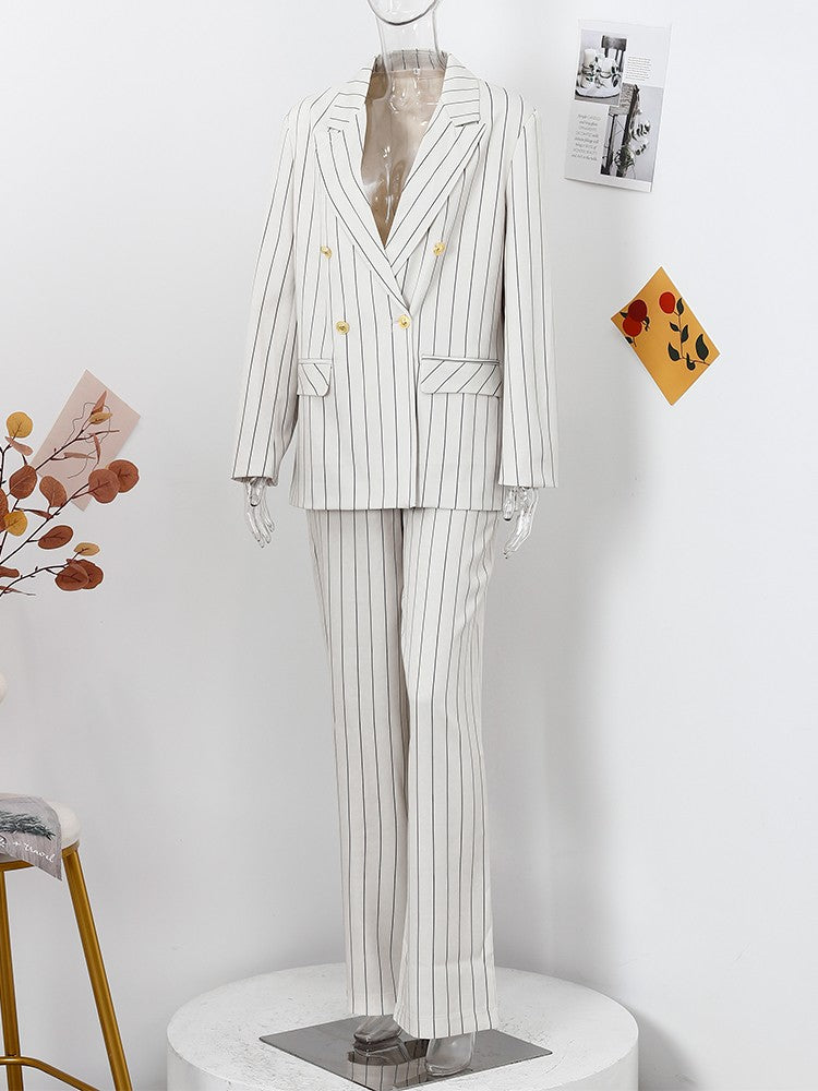 Completo tailleur gessato Lilp