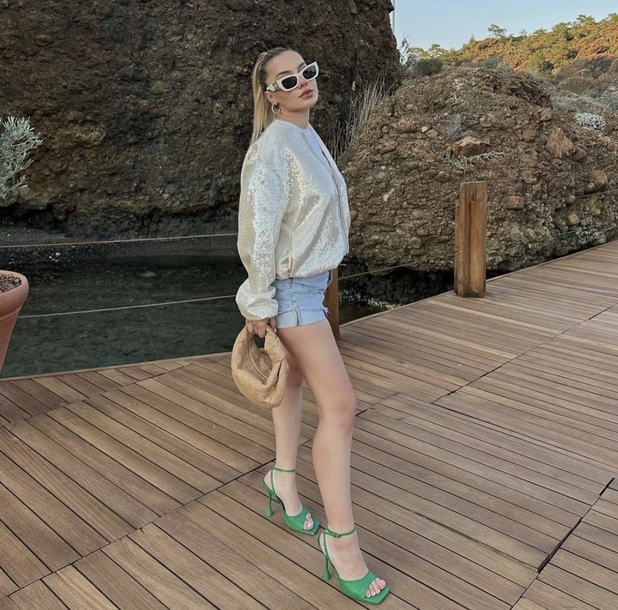 Bomber pailettes Doniara