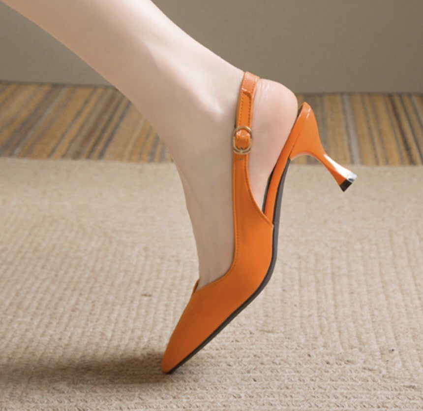 Tacco chanel basso Gilka