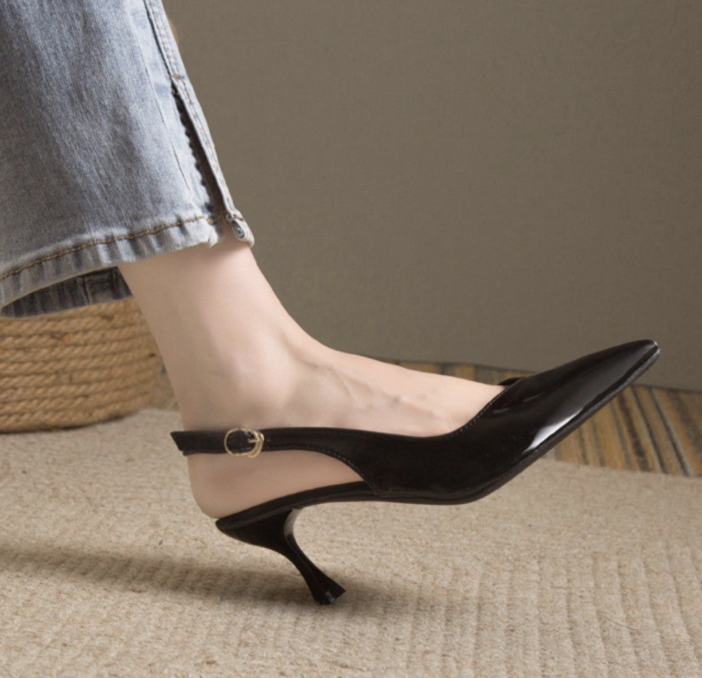 Tacco chanel basso Gilka