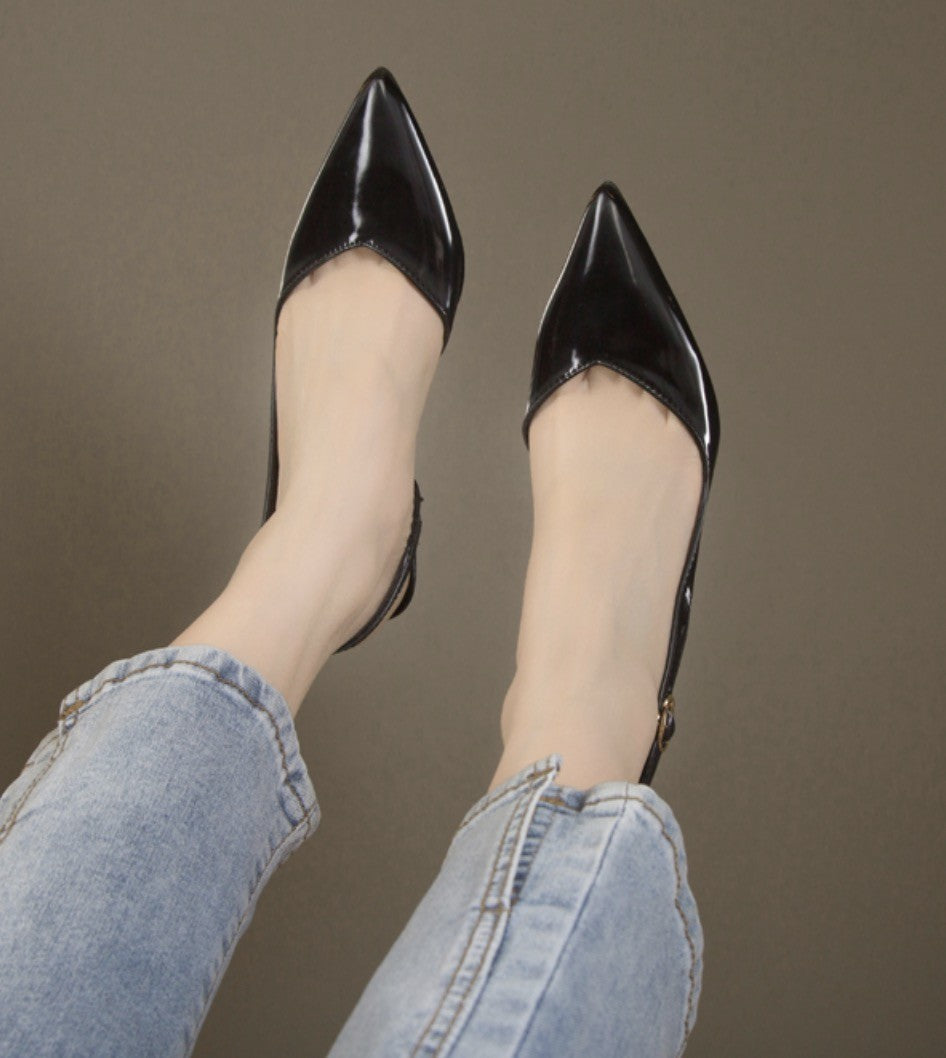 Tacco chanel basso Gilka