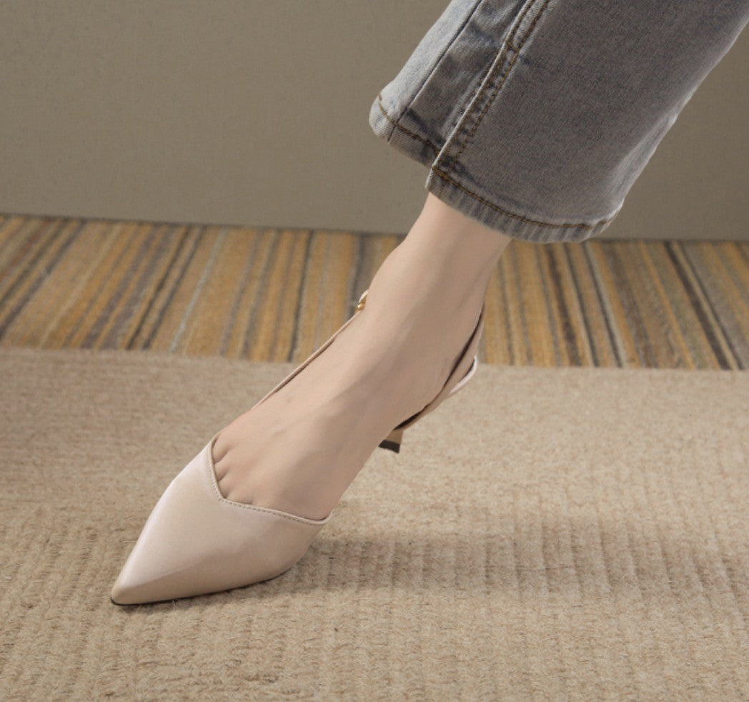 Tacco chanel basso Gilka