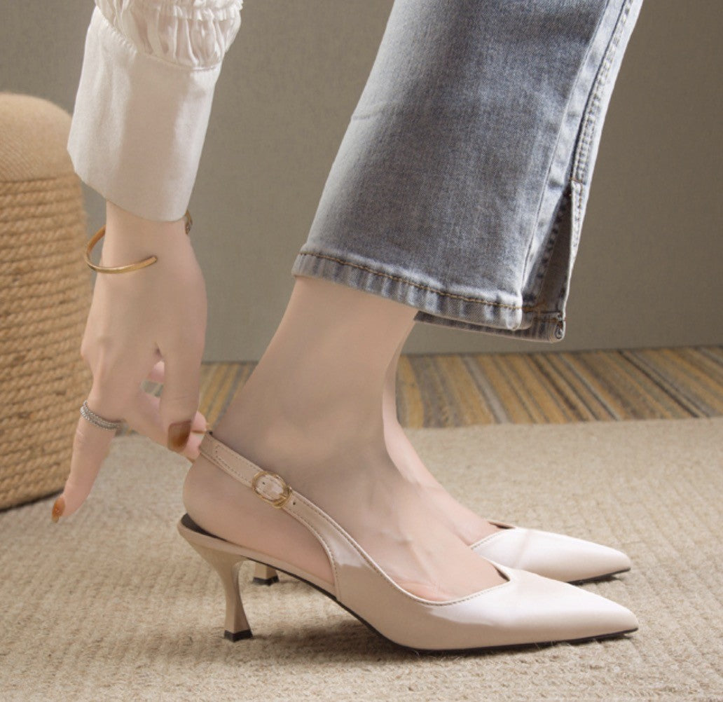 Tacco chanel basso Gilka