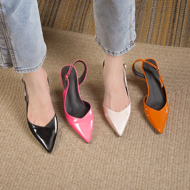 Tacco chanel basso Gilka