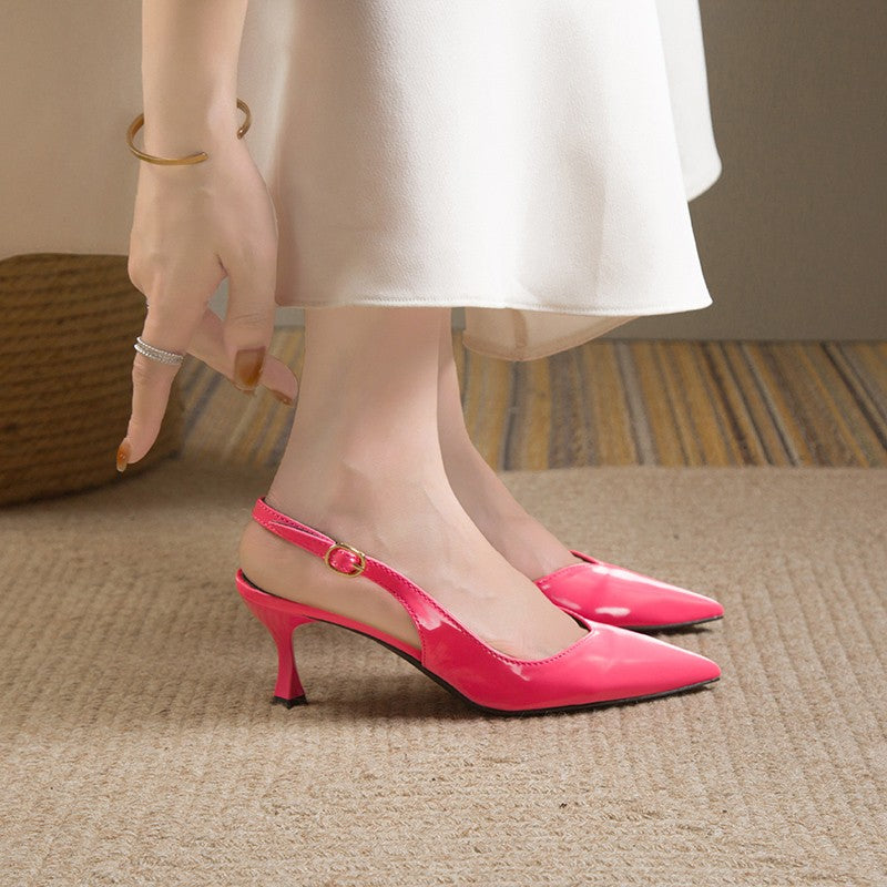 Tacco chanel basso Gilka