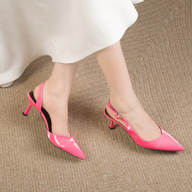 Tacco chanel basso Gilka