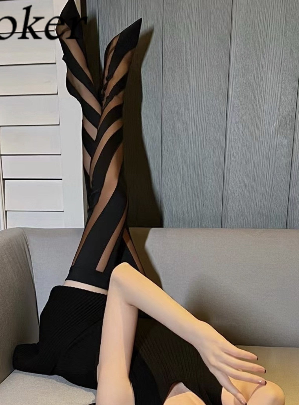 Stivale nude look Hyuip