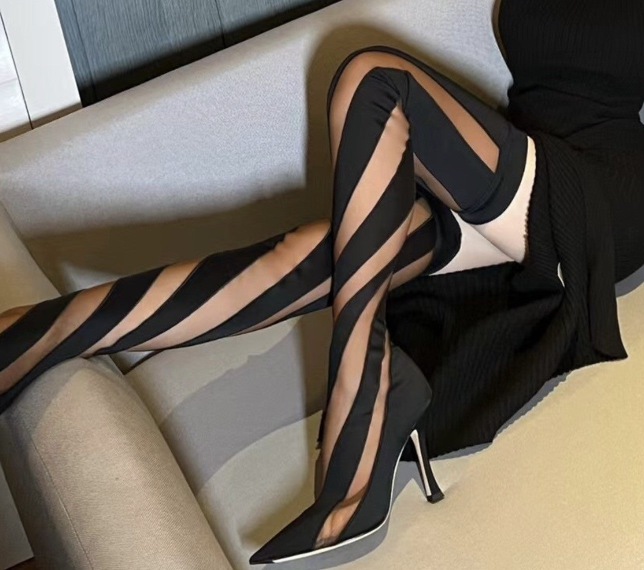 Stivale nude look Hyuip