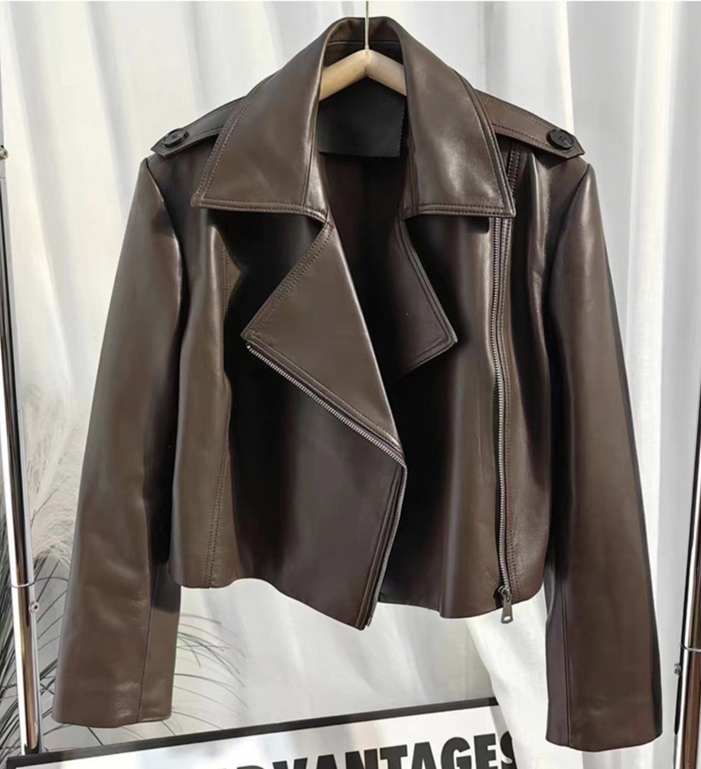 Giacca corta pelle Olivya