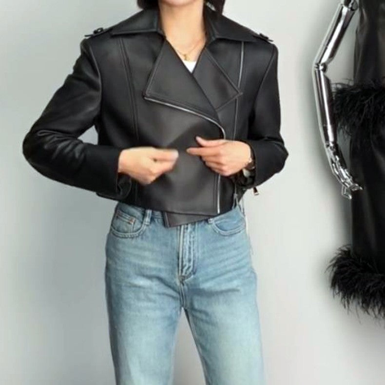 Giacca corta pelle Olivya