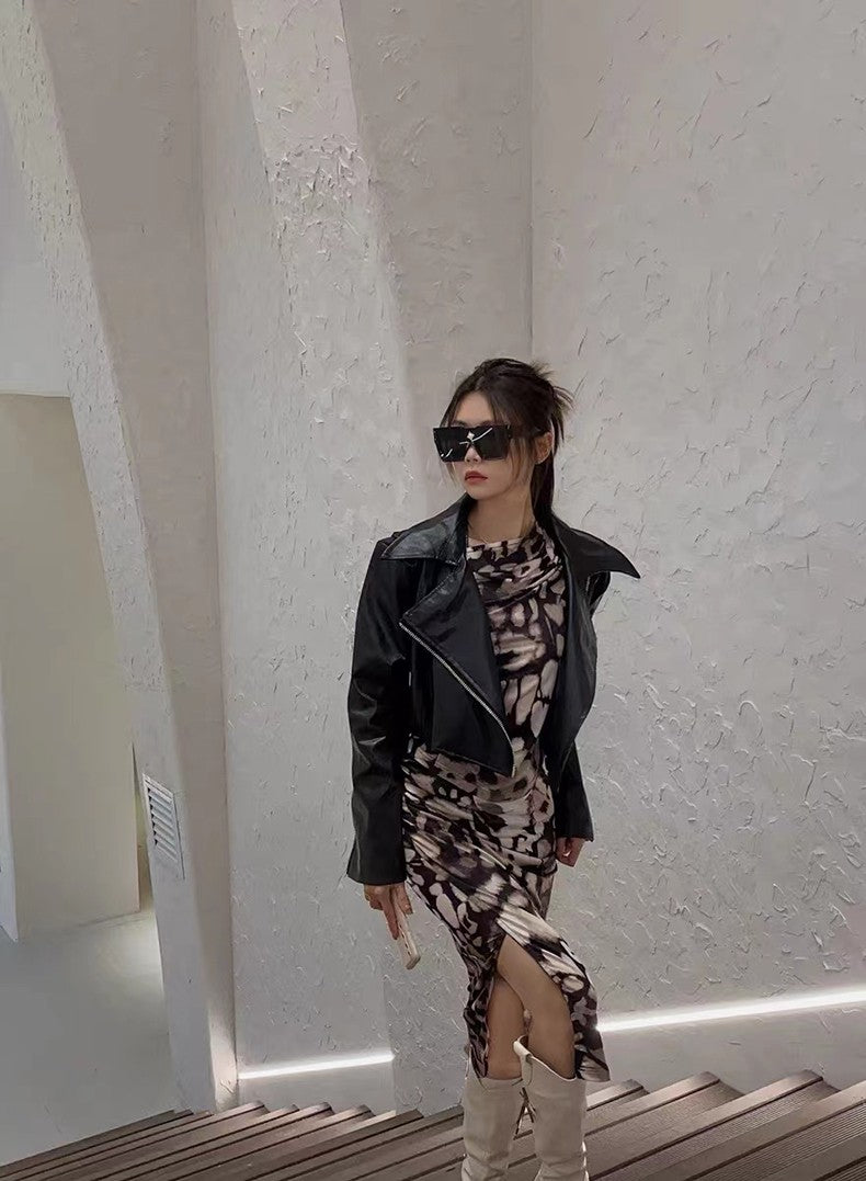 Giacca corta pelle Olivya