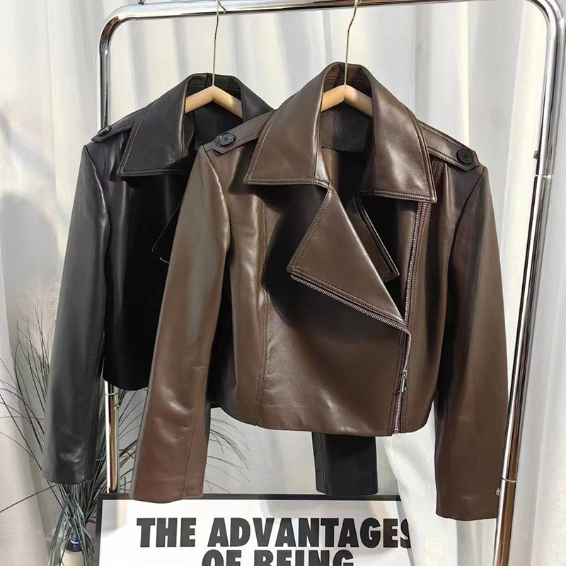 Giacca corta pelle Olivya