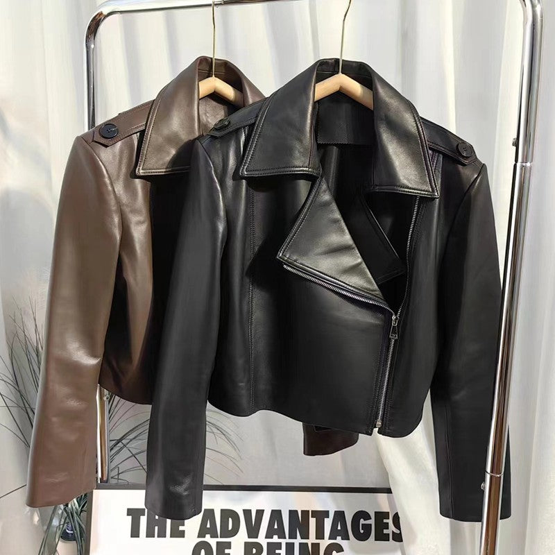 Giacca corta pelle Olivya