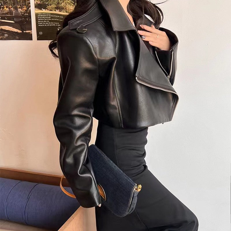 Giacca corta pelle Olivya