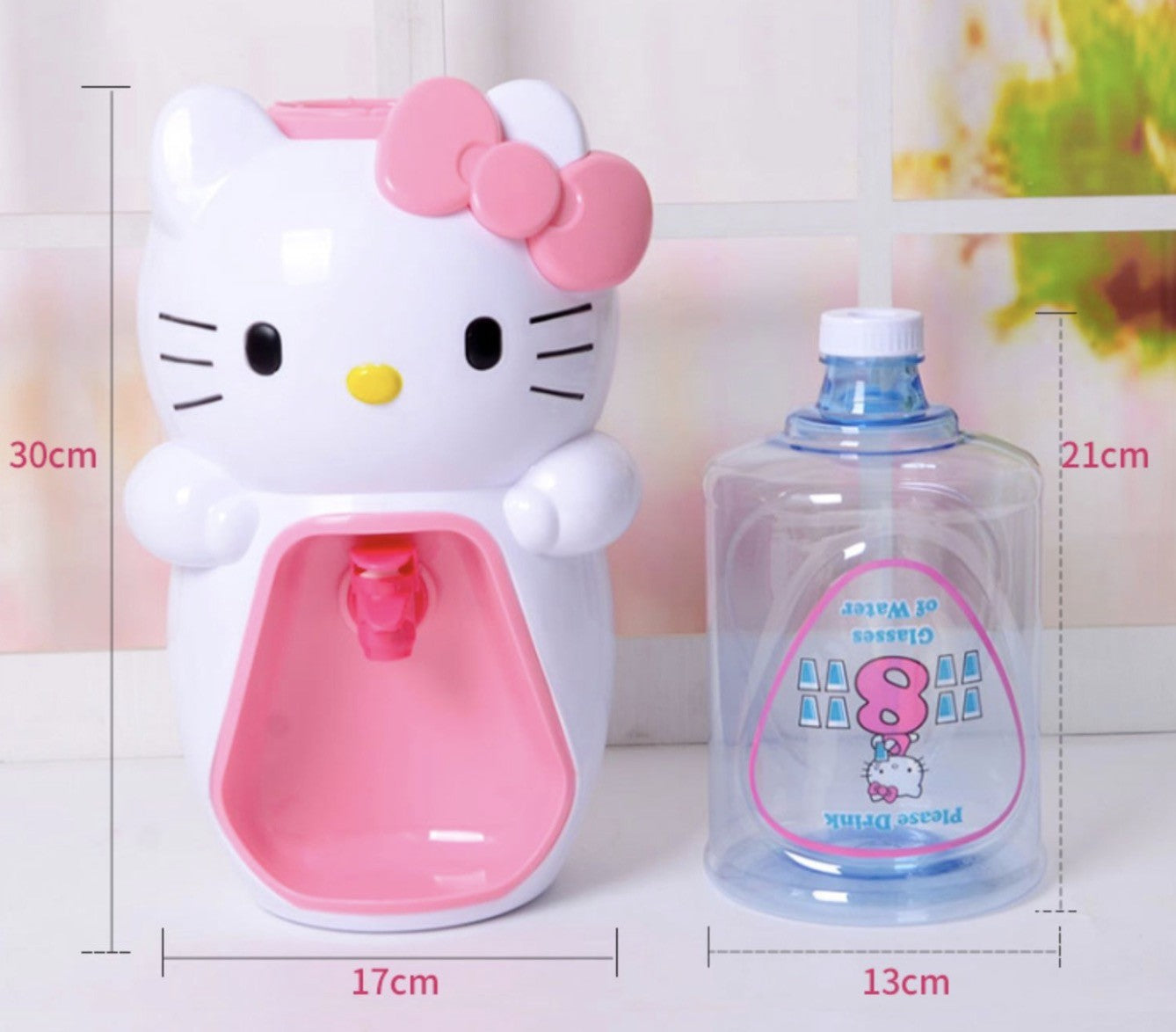 Dispenser acqua cartoons