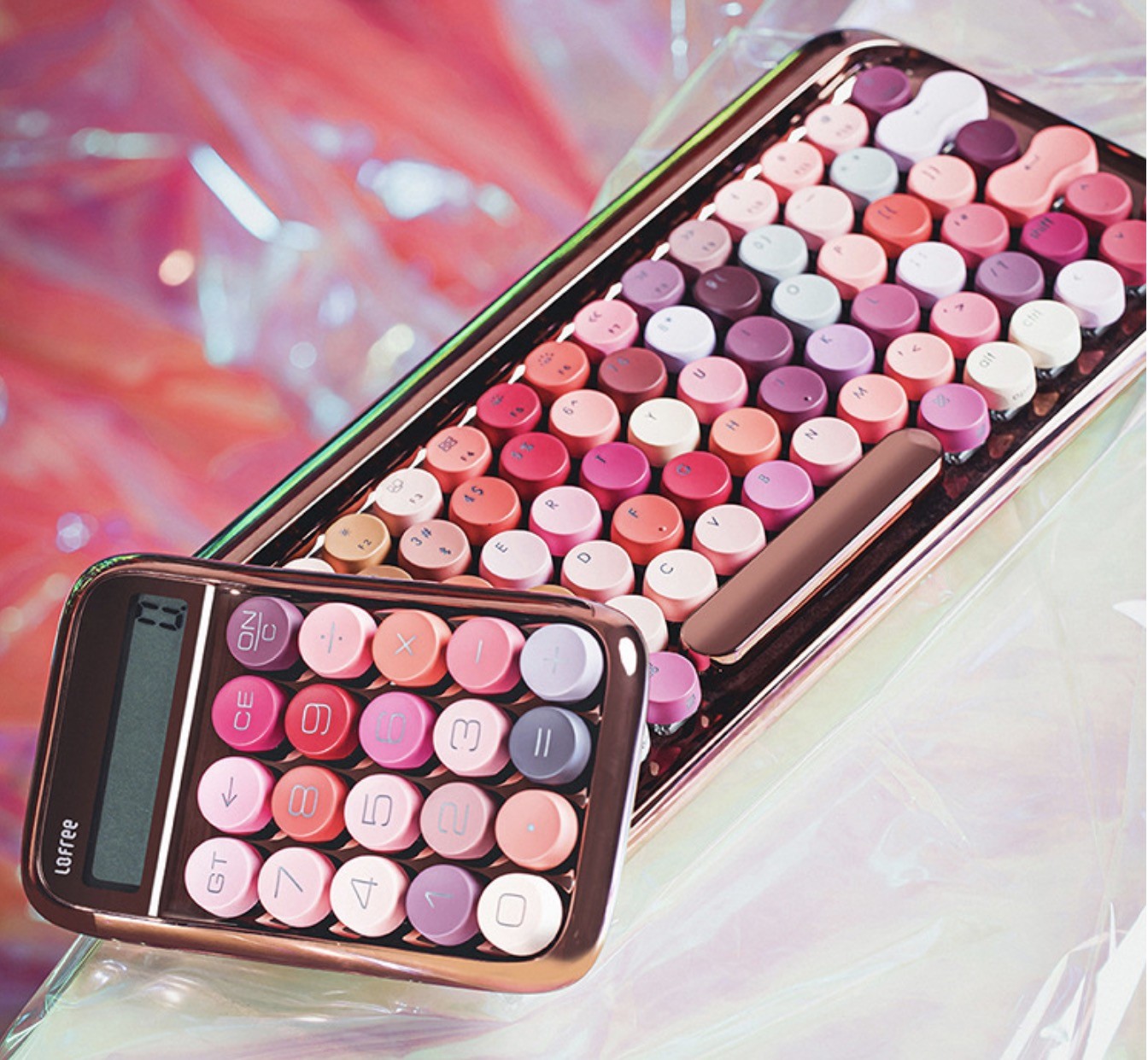 Set smart working retrò beauty palette