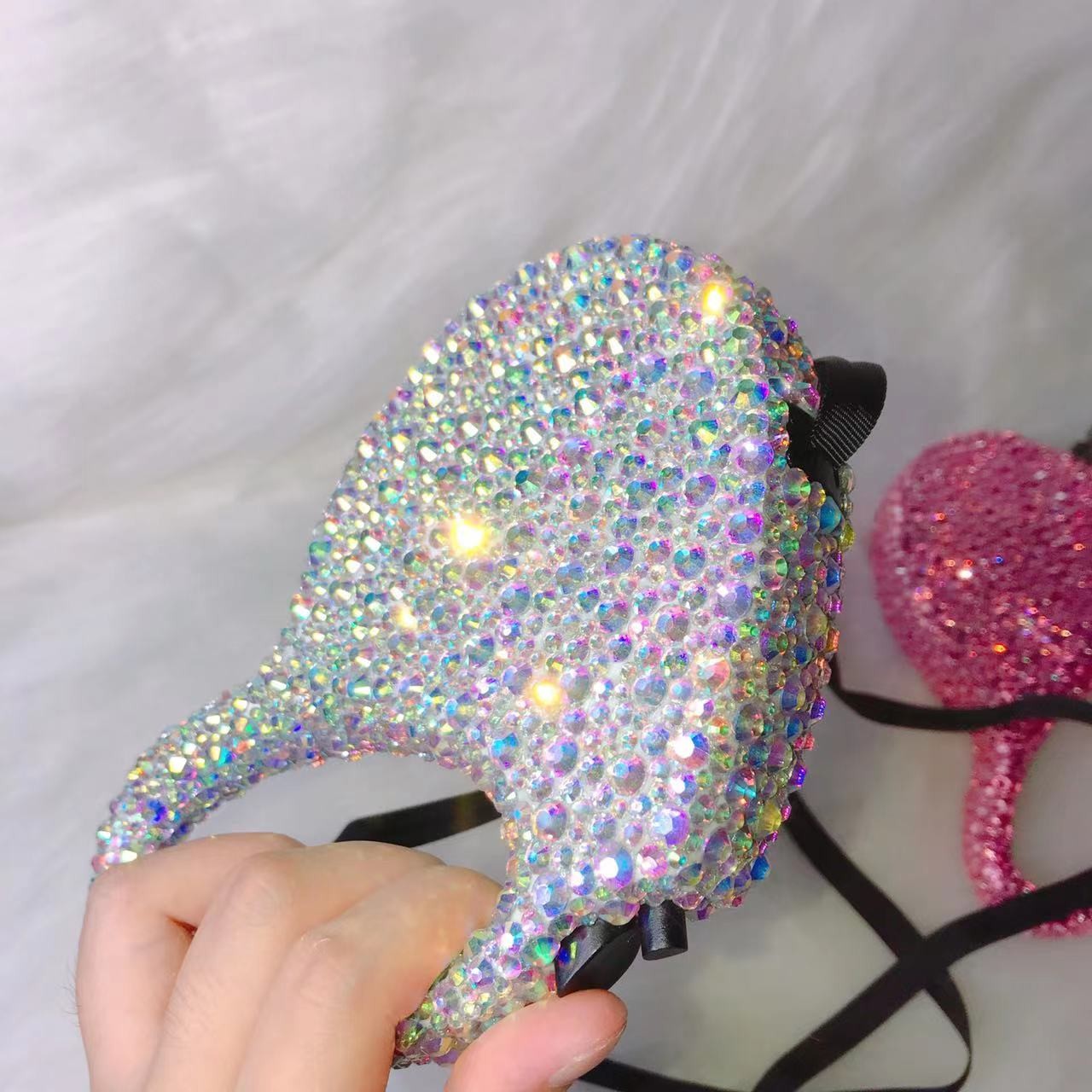 Guinzaglio cane strass