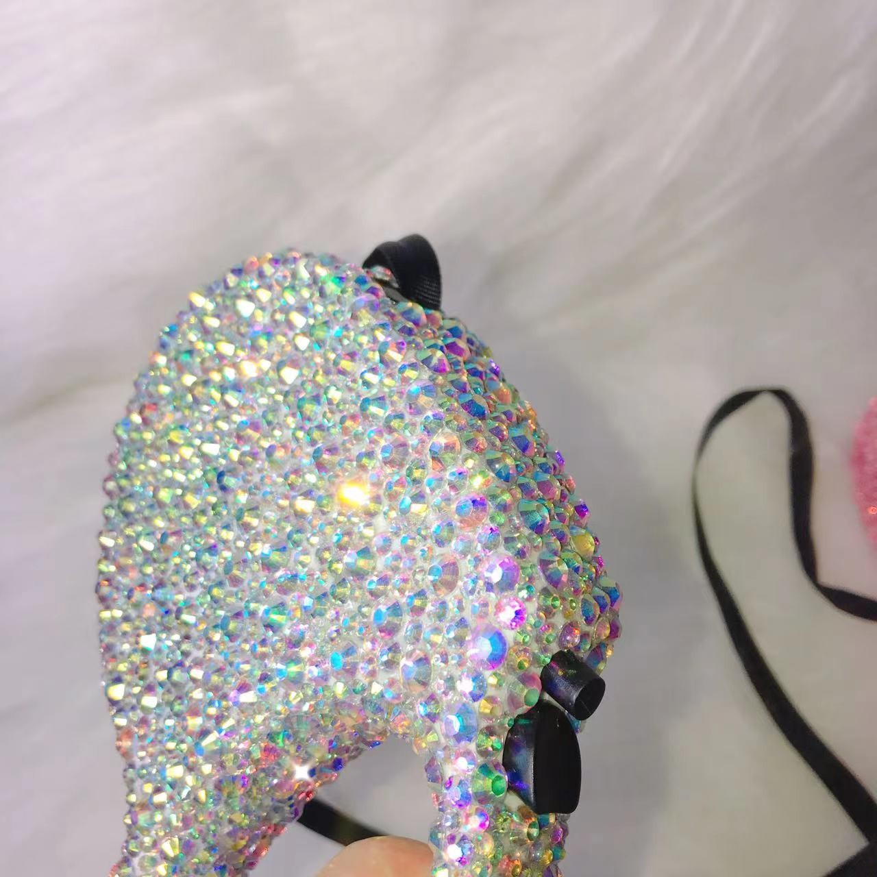 Guinzaglio cane strass