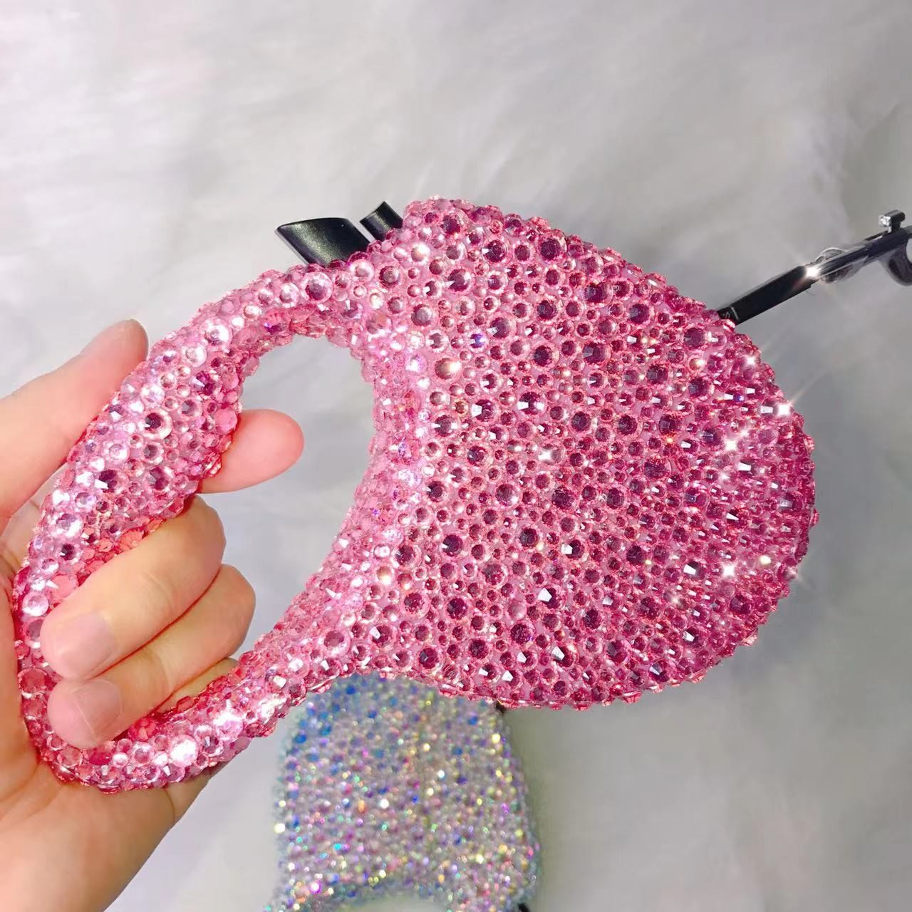 Guinzaglio cane strass