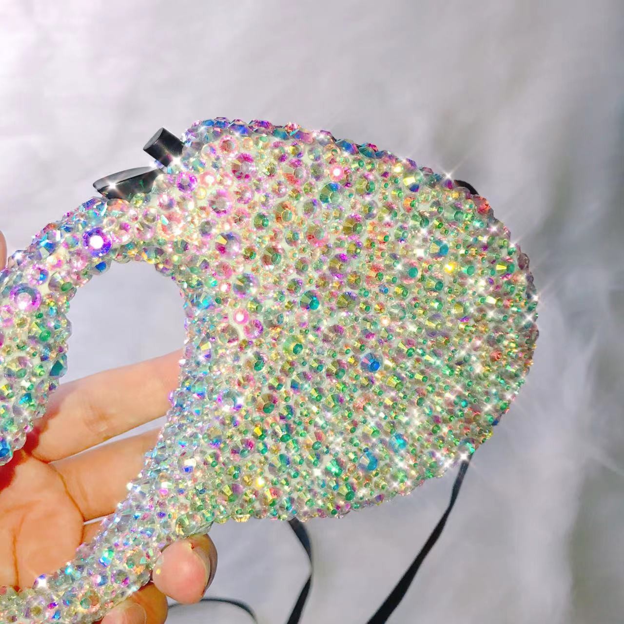 Guinzaglio cane strass