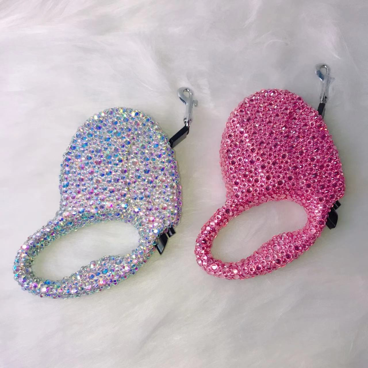 Guinzaglio cane strass