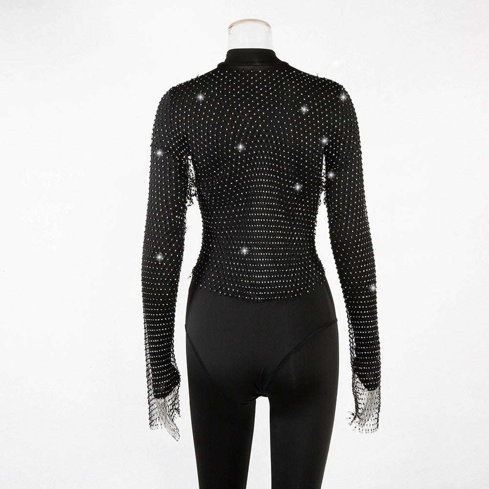 Maximaglia rete strass