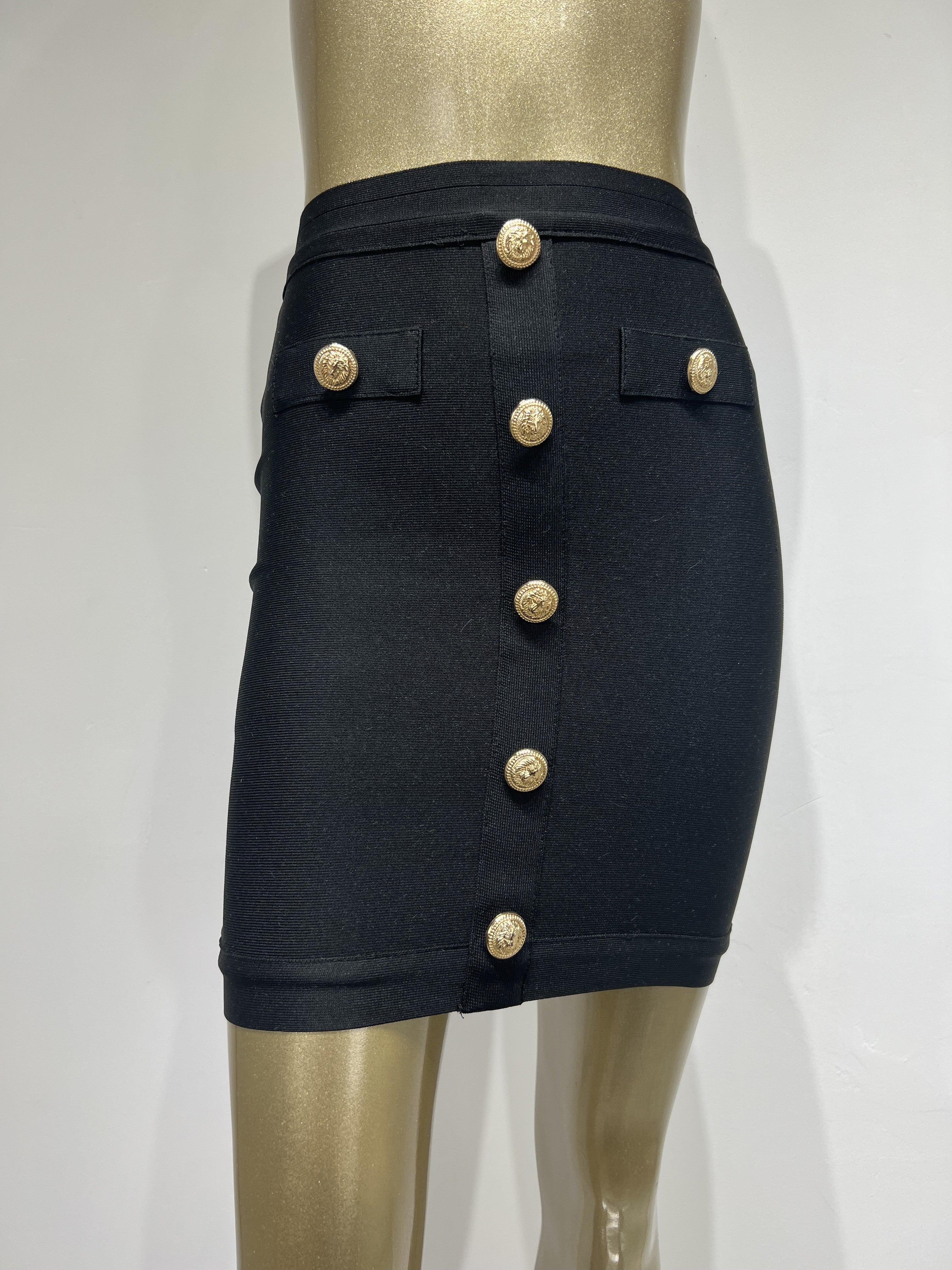 Tailleur goldbuttons skirt