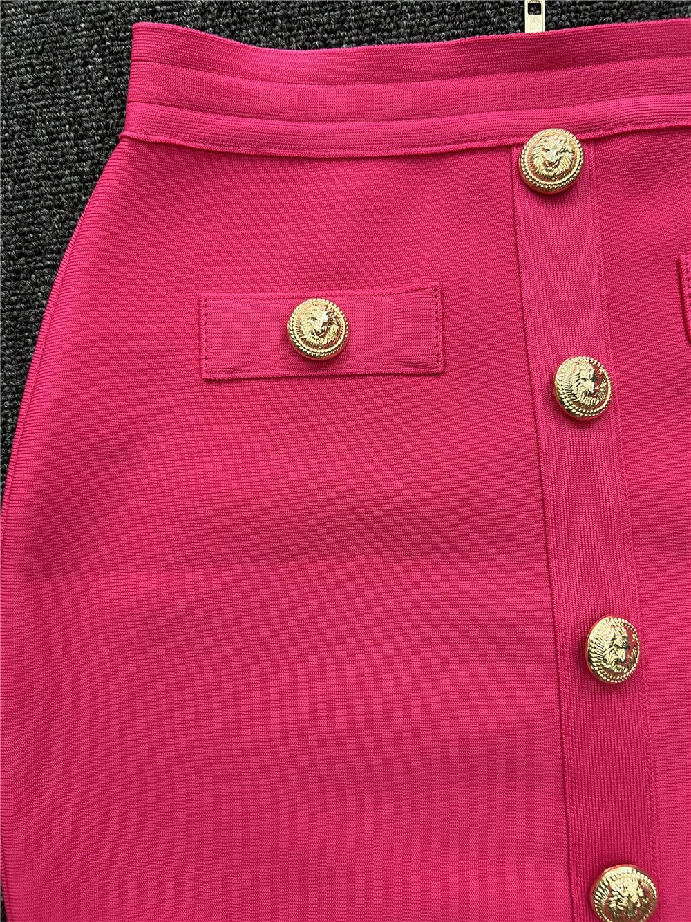 Tailleur goldbuttons skirt