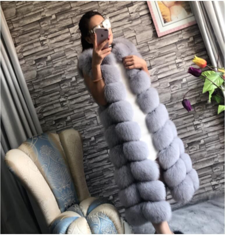 Pelliccia smanicata lunghissima Trisp