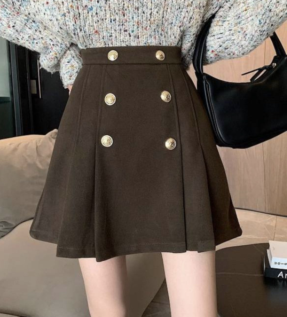 Minigonna plissè fernanda