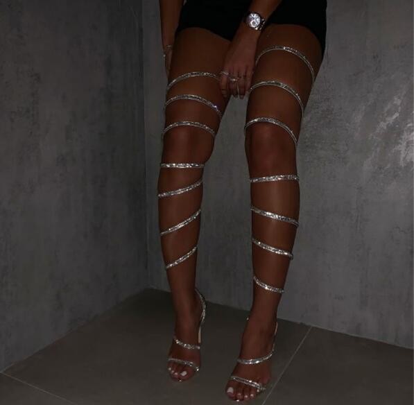 Tacchi schiava sparklystrass